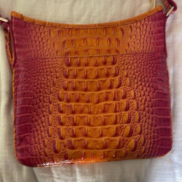 New. Has the registration card inside. Brahmin Jody-Passion Fruit Melbourne bag - Picture 4 of 7